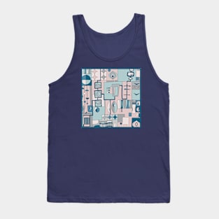 Mid-Century Modern All Over Print Tank Top